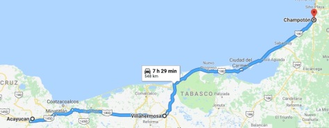 Campeche - Villahermosa - Acayucan - MEXICO LINDO Y QUERIDO - tres semanas de ruta en coche (1)