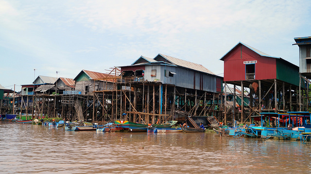 Tonle Sap, Kompong Phhluk y Siem Reap - Vuelo a Laos - 3 semanas en Indochina, Camboya, Laos y Vietnam (3)