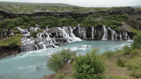 VUELTA A ISLANDIA EN 12 DIAS - Blogs of Iceland - Dia 2 - Hacia el Oeste, Cascada Glymur,Deildartunguhver,  Reykholt (10)