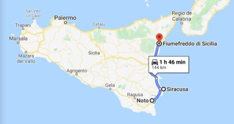 Fiumefreddo – Siracusa – Noto - Sicilia en 5 días (1)