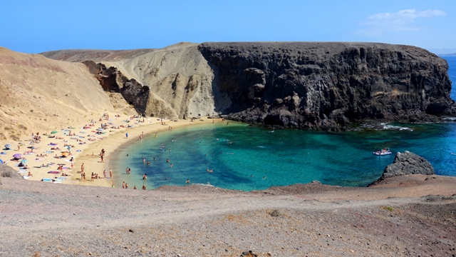 Una semana en Lanzarote - Blogs de España - Día 4 – Playa Blanca| Playa de Papagayo | El Golfo (4)