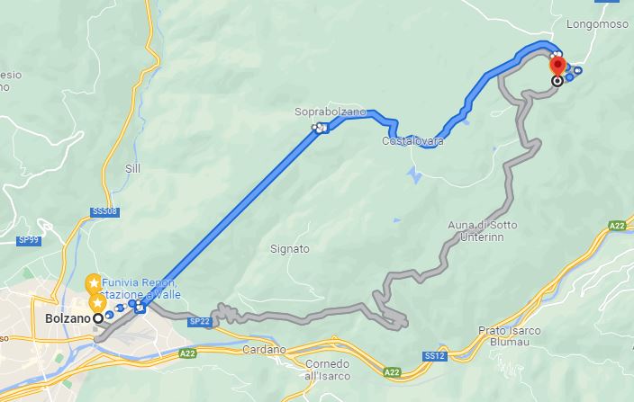 Ruta por el norte de Italia,«roadtrip» - Blogs de Italia - Día 8 (9 de Agosto) Bolzano – Oberbozen – Lago di Carezza (1)