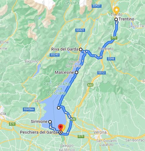 Ruta por el norte de Italia,«roadtrip» - Blogs de Italia - Dia 6 (7 de Agosto) Lago di Garda – Sirmione – Riva di Garda (1)